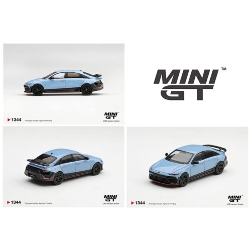 Mini GT 1:64 - Hyundai Ioniq 6 N Performance - Blue Pearl