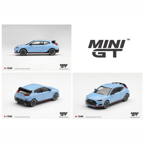 Mini GT 1:64 - Hyundai Veloster N Performance - Blue