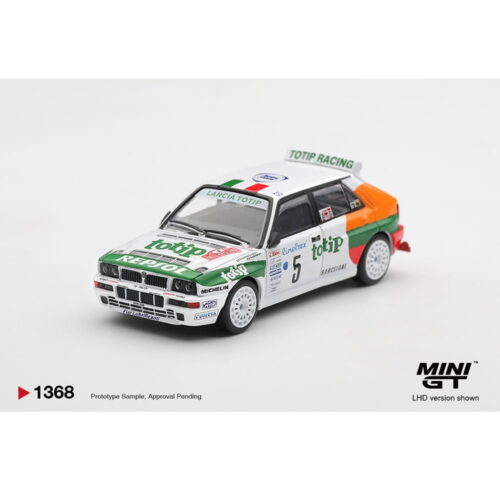 Mini GT 1:64 - Lancia Delta HF Integrale Evoluzione #5 Andrea Aghini 1993 Rallye Monte-Carlo