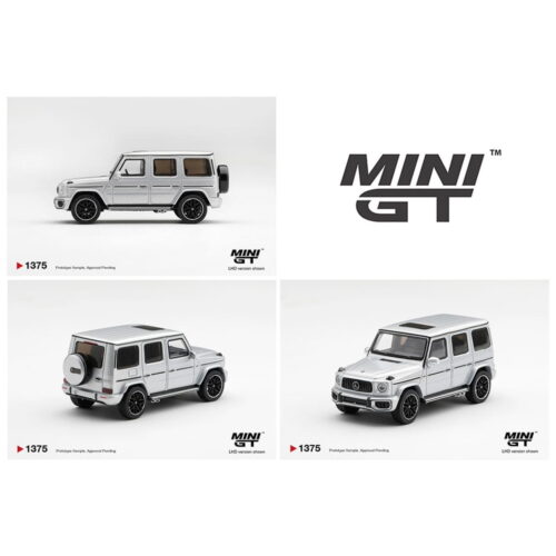 Mini GT 1:64 - Mercedes-AMG G 63 Silver Metallic