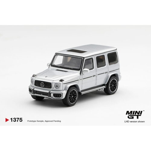 Mini GT 1:64 - Mercedes-AMG G 63 Silver Metallic