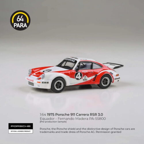 Para64 1:64 - Porsche 911 Carrera RSR 3.0 - Equador - Fernando Madera