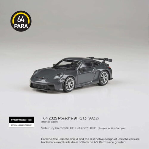 Para64 1:64 - 2025 Porsche 911 GT3 (992.2) - Slate Grey
