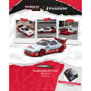 Tarmac Works 1:64 - Pandem Mazda RX-7 FC3S Watanabe