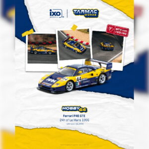 Tarmac Works 1:64 - Ferrari F40 GTE 24h of Le Mans 1996 Luciano Della Noce / Anders Olofsson / Carl Rosenblad