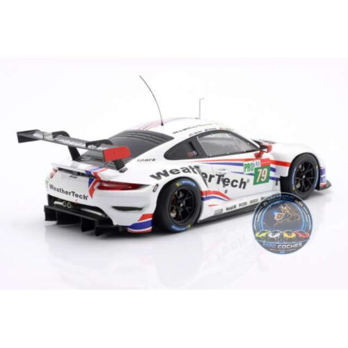 IXO Models 1:18 - 2021 Porsche 911 RSR #79 MacNeil/Bamber/Vanthoor 24h LeMans