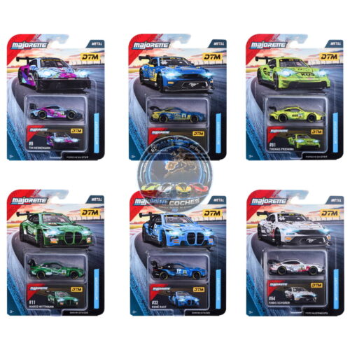 Majorette - Motorsport DTM Deluxe - Juego de 6