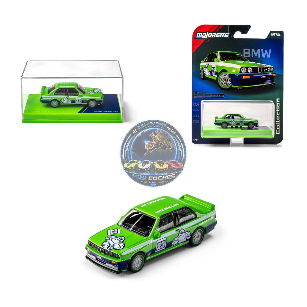 Majorette - 1986 BMW M3 Verde - Collection Series