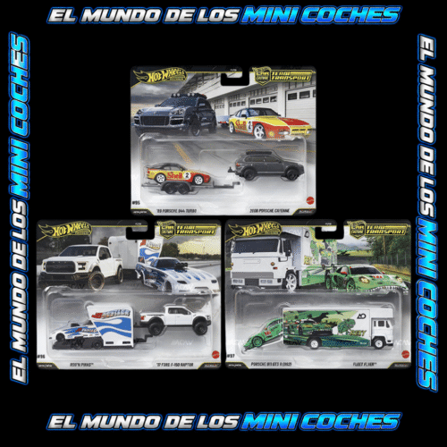 Hot Wheels - Team Transport 2026 Mix 4 (FLF56-M) - PACK DE 3