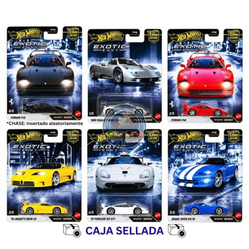 Hot Wheels - Exotic Envy IV - 2027 Car Culture - CAJA SELLADA