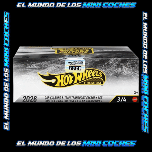 Hot Wheels Car Culture & Team Transport SET DE FÁBRICA Mix 3 2026