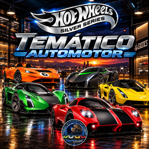 Hot Wheels Silver Series Themed Automotive
