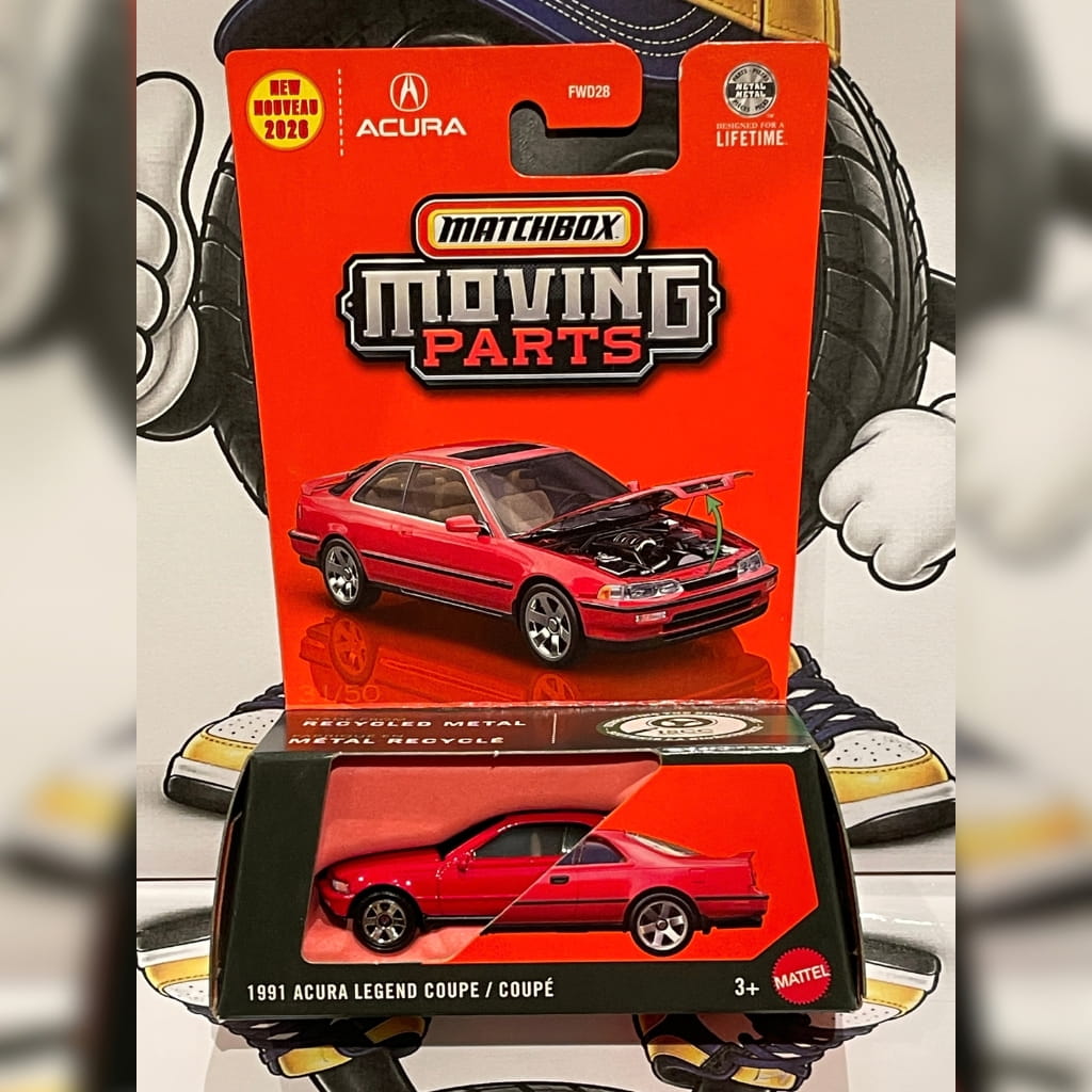 Matchbox 1991 Acura Legend Coupe - 2026 Moving Parts