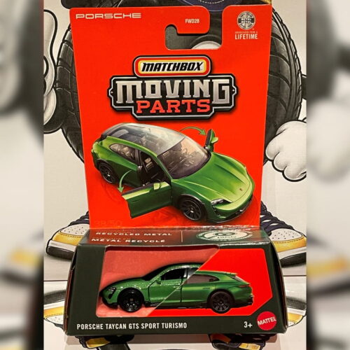 Matchbox Porsche Taycan GTS Sport Turismo - 2026 Moving Parts