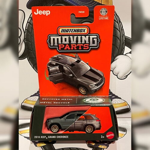 Matchbox 2018 Jeep Grand Cherokee - 2026 Moving Parts