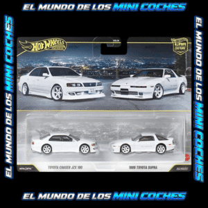 Hot Wheels - Toyota Chaser JZX 100 / 1989 Toyota Supra (Toyota) - 2026 Car Culture 2-Packs Mix 3