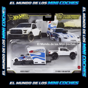 Hot Wheels - Rob N' Picks + Ford F150 Raptor (Open Trailer) (#96) - Team Transport - 2026 Mix 4