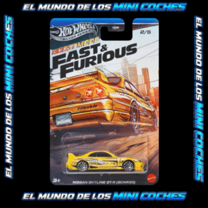 Hot Wheels - Nissan Skyline GT-R (BCNR33) - Boost Mode - Fast & Furious 2027 Silver Series