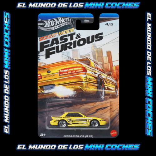 Hot Wheels - Nissan Silvia (S13) - Boost Mode - Fast & Furious 2027 Silver Series