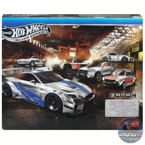 Hot Wheels - ZAMAC Silver Series Caja Juego de 6