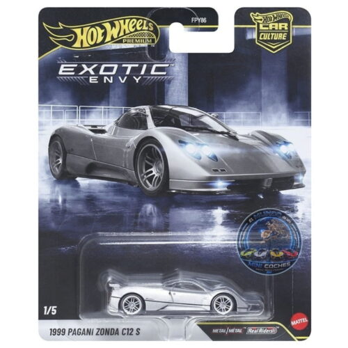 Hot Wheels - 1999 Pagani Zonda C12 S - Exotic Envy IV - 2027 Car Culture