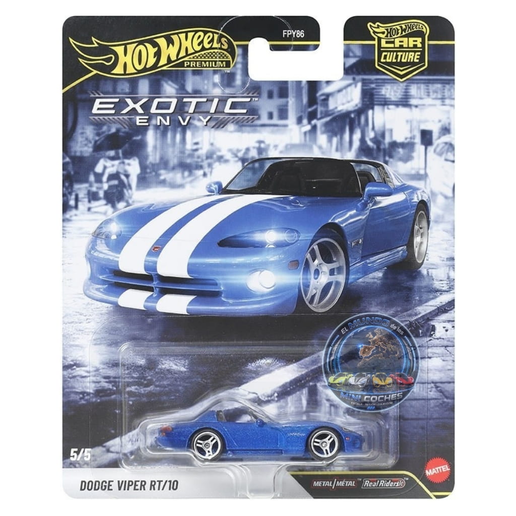 Hot Wheels - Dodge Viper RT/10 - Exotic Envy IV - 2027 Car Culture