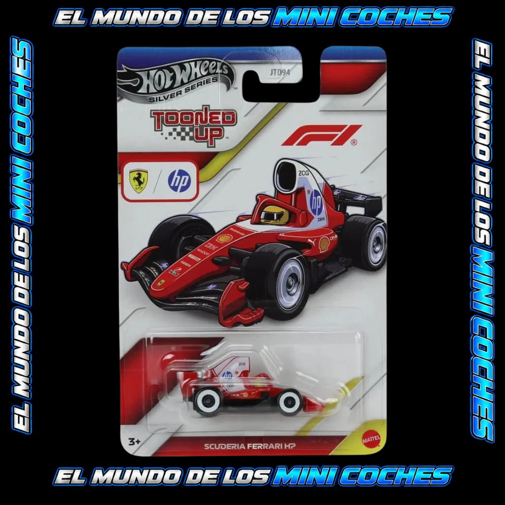 Hot Wheels - Scuderia Ferrari HP - Tooned Up F1 - Silver Series