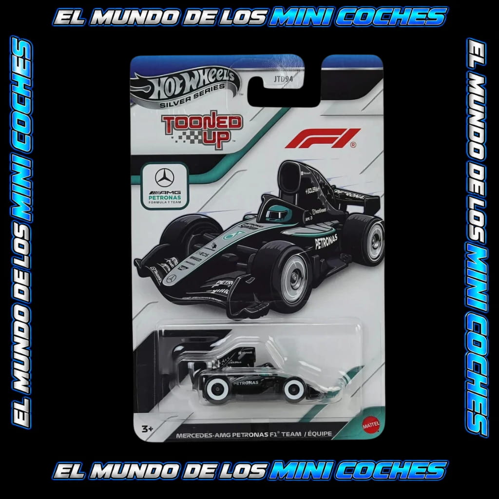 Hot Wheels - Mercedes-AMG Petronas F1 Team - Tooned Up F1 - Silver Series