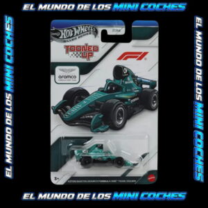 Hot Wheels - Aston Martin Aramco Formula One Team - Tooned Up F1 - Silver Series