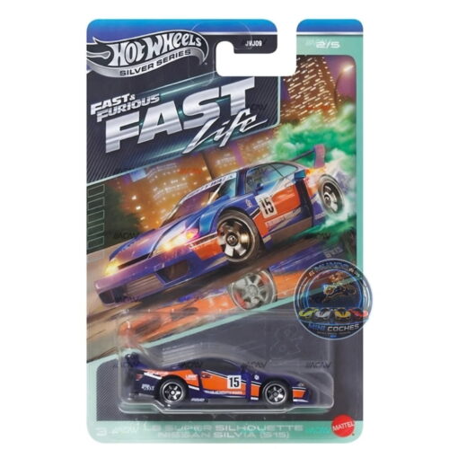 Hot Wheels - LB Super Silhouette Nissan Silvia (S15) - Fast Life - Fast & Furious 2027 Silver Label Series