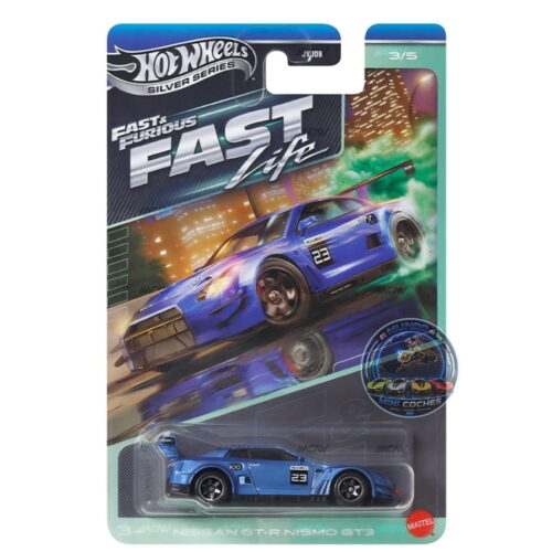 Hot Wheels - Nissan GT-R NISMO GT3 - Fast Life - Fast & Furious 2027 Silver Label Series