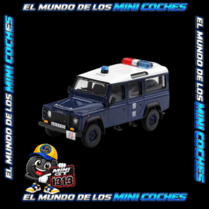 Mini GT - Land Rover Defender 110 Royal HK Police Tai Po District - Blue - Hong Kong Exclusive