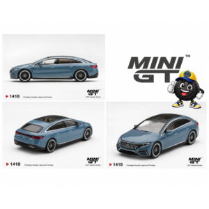 Mini GT - Mercedes-AMG EQS 53 Nautic Blue Metallic (Versión Caja)