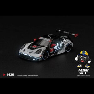 Mini GT 1:64 - 2026 Porsche 911 (992) GT3 R #77 AO Racing SKELETON REXY Petit Lemans
