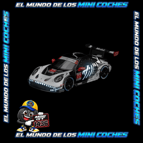 Mini GT - 2026 Porsche 911 (992) GT3 R #77 AO Racing SKELETON REXY Petit Lemans
