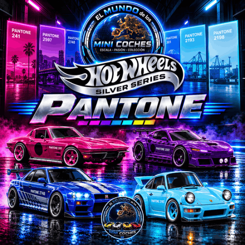 Pantone Hot Wheels Silver Series