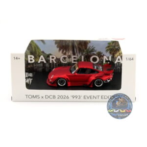 TOMS x DiecastCon Barcelona 2026 - 993 Event Edition - Rojo Mate