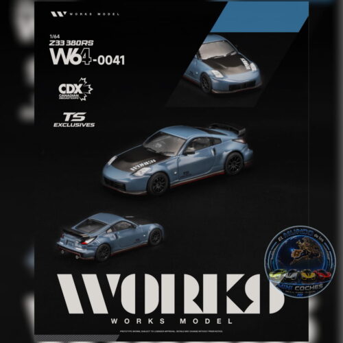 Works - Z33 380RS Slate Blue (W64-0041) | 2026 Canadian Diecast Expo