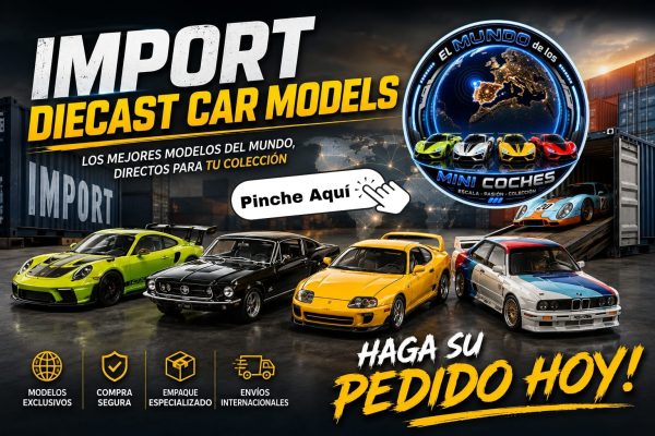 Import diecast model cars